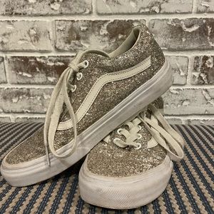 Women’s Glitter Vans Shoes